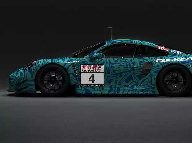 Falken-Porsche 911 GT3 R (Typ 922) Titel-Bild zur News: Falken-Porsche 911 GT3 R (Typ 922)