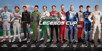 Gruppenfoto: Teilnehmer am Legends-Cup-Rennen im Rahmen des GP Mexiko 2022