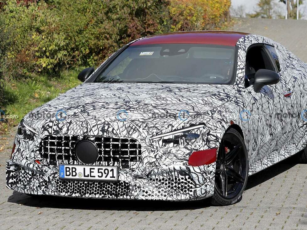 Mercedes-AMG CLE 63 Coupé auf ersten Erlkönigbildern
