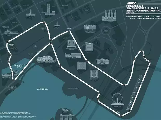 Marina Bay Street Circuit Titel-Bild zur News: Marina Bay Street Circuit