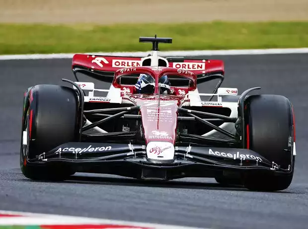 Valtteri Bottas (Alfa Romeo) beim Formel-1-Rennen von Japan 2022 Titel-Bild zur News: Valtteri Bottas (Alfa Romeo) beim Formel-1-Rennen von Japan 2022