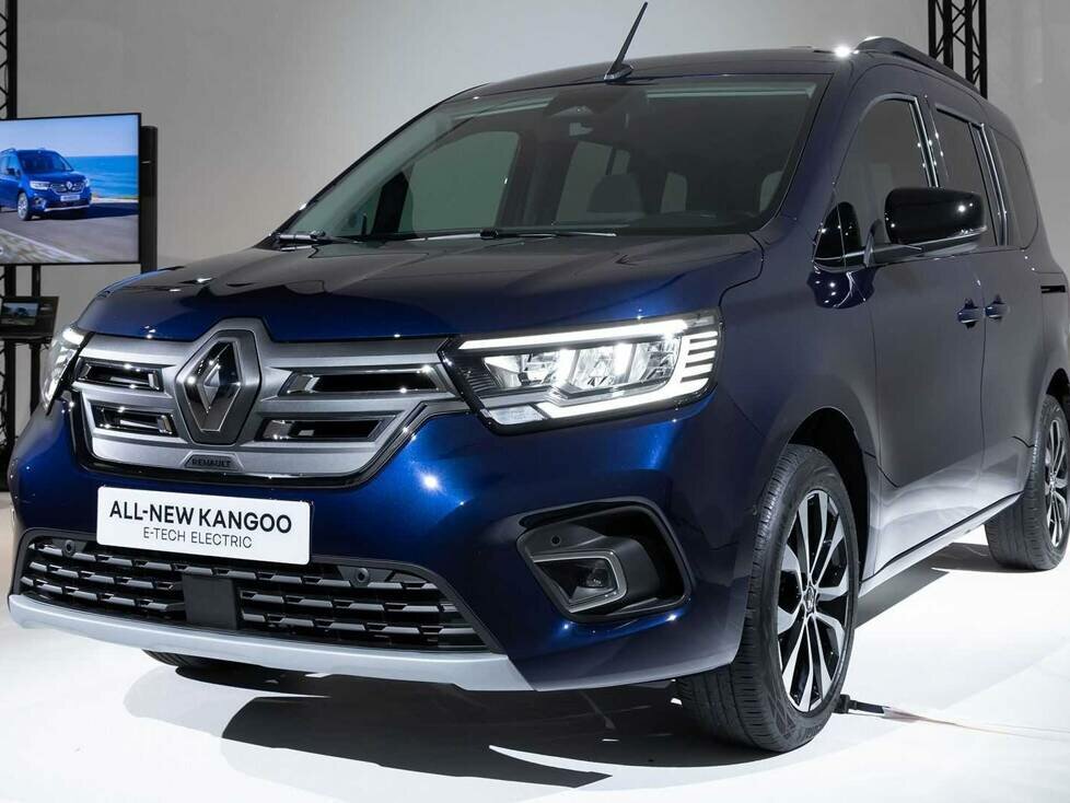 Renault Kangoo E-Tech Electric: Das Exterieur