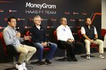 Pressekonferenz mit Haas und MoneyGram