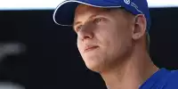 Mick Schumacher bei seiner Medienrunde in Austin 2022