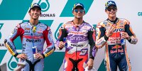 Bild zum Inhalt: MotoGP-Liveticker Sepang: Martin auf Pole, Bagnaia & Aleix Espargaro stürzen