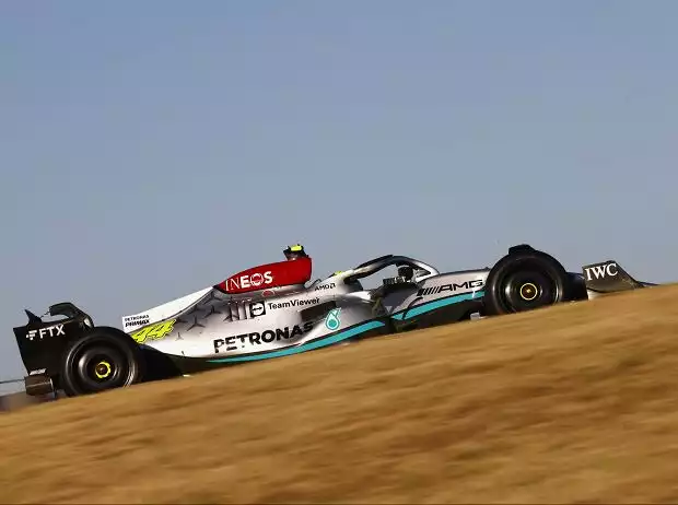 Lewis Hamilton (Mercedes W13) im Training zum Formel-1-Rennen in Austin 2022 Titel-Bild zur News: Lewis Hamilton (Mercedes W13) im Training zum Formel-1-Rennen in Austin 2022