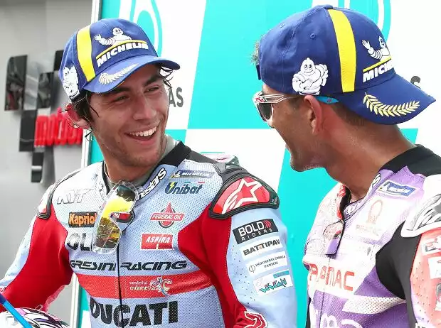 Titel-Bild zur News: Enea Bastianini, Jorge Martin