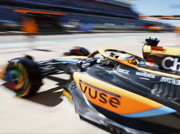 Alex Palou (McLaren MCL36) im Training zum Formel-1-Rennen in Austin 2022 Titel-Bild zur News: Alex Palou (McLaren MCL36) im Training zum Formel-1-Rennen in Austin 2022