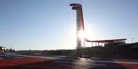 Kevin Magnussen vor dem Aussichtsturm der Formel-1-Strecke in Austin 2022
