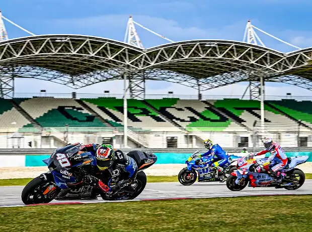 MotoGP-Action in Sepang Titel-Bild zur News: MotoGP-Action in Sepang