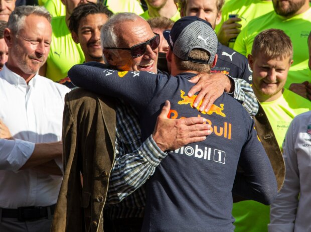 Max Verstappen, Dietrich Mateschitz Max Verstappen, Dietrich Mateschitz