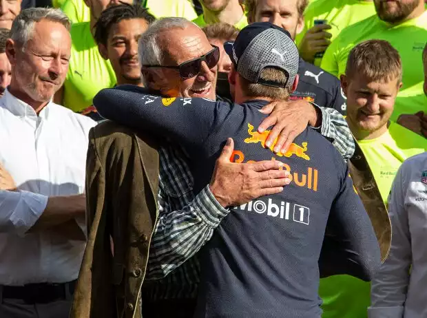 Max Verstappen, Dietrich Mateschitz Titel-Bild zur News: Max Verstappen, Dietrich Mateschitz