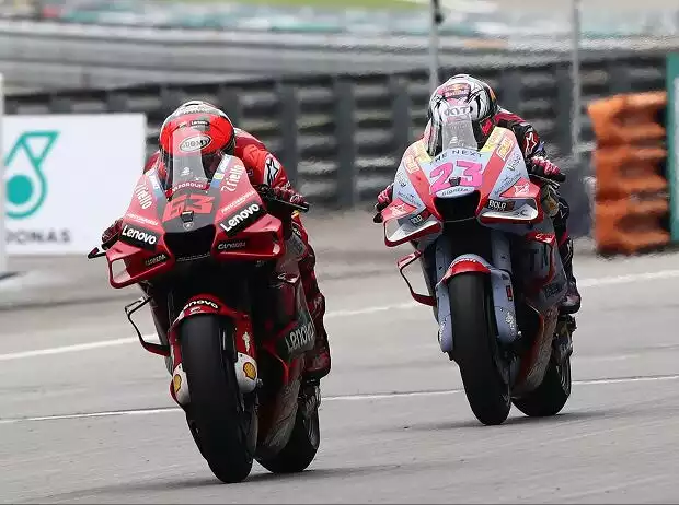 Francesco Bagnaia, Enea Bastianini Titel-Bild zur News: Francesco Bagnaia, Enea Bastianini