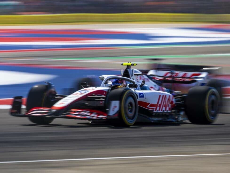 Mick Schumacher im Haas VF-22 in Austin 2022