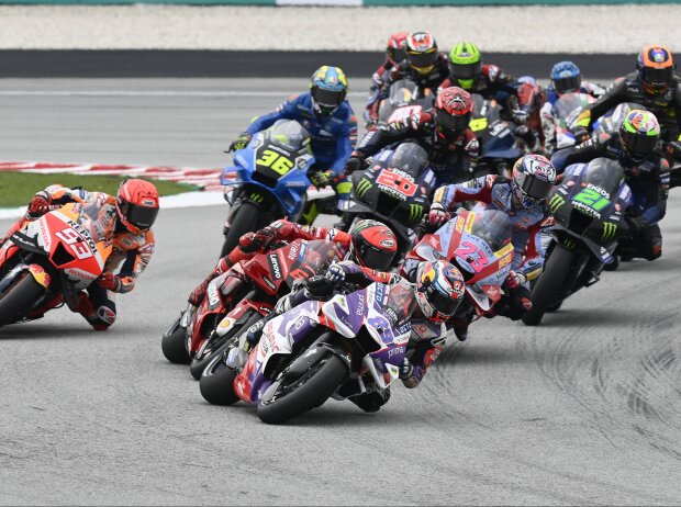 Start zum GP Malaysia 2022 in Sepang: Jorge Martin führt Start zum GP Malaysia 2022 in Sepang: Jorge Martin führt