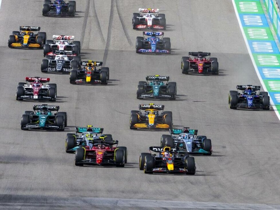 Formel-1-Start zum USA-Grand-Prix 2022 in Austin