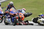Pedro Acosta ( Ajo), Somkiat Chantra (Honda Team Asia)