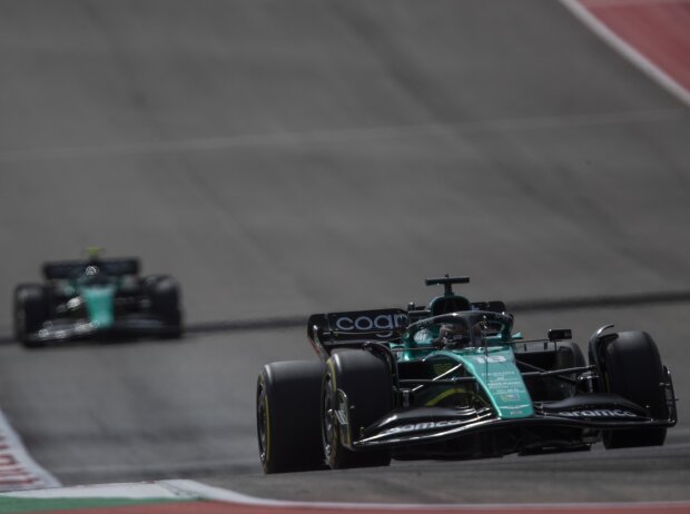 Lance Stroll, Sebastian Vettel Lance Stroll, Sebastian Vettel