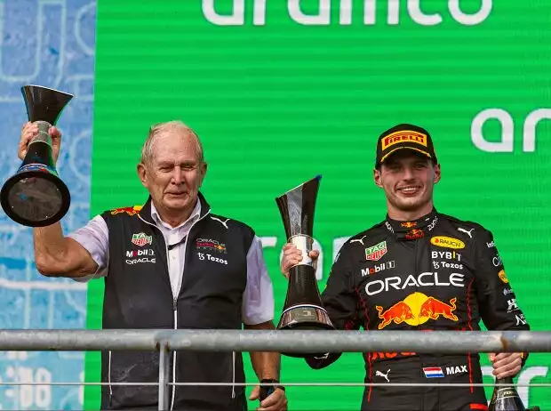 Helmut Marko, Max Verstappen Titel-Bild zur News: Helmut Marko, Max Verstappen