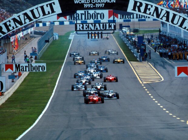 Start in Jerez 1997 Start in Jerez 1997