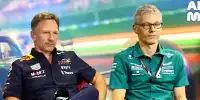 Christian Horner (Red Bull) und Mike Krack (Aston Martin)
