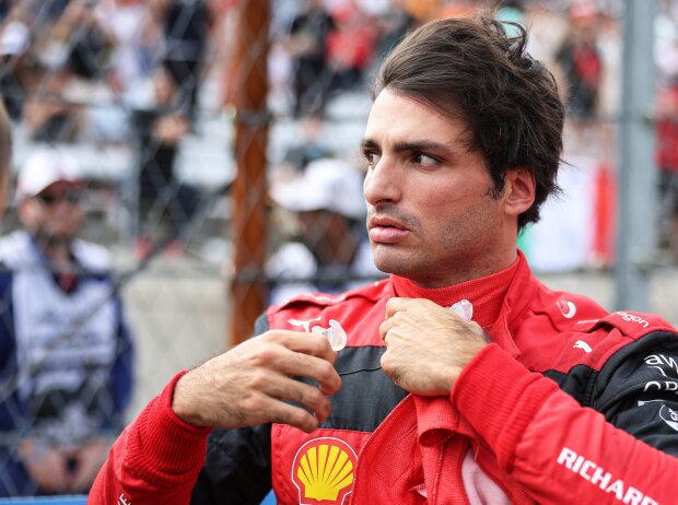 Carlos Sainz (Ferrari) vor dem Formel-1-Rennen in Austin 2022 Carlos Sainz (Ferrari) vor dem Formel-1-Rennen in Austin 2022