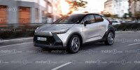 Toyota C-HR (2024) als Rendering