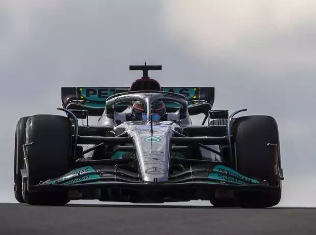Titel-Bild zur News: George Russell (Mercedes W13) beim Formel-1-Rennen in Austin 2022