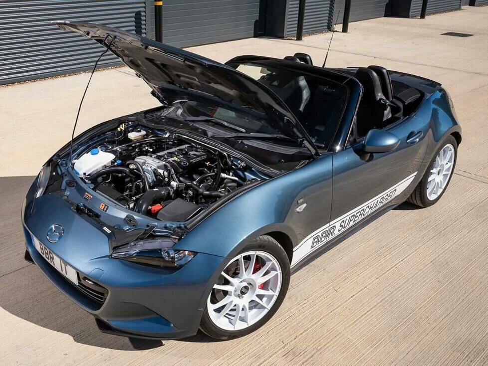 Kompressor des Mazda MX-5 Miata ND von BBR