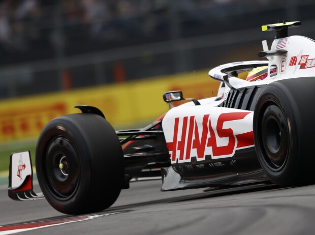Titel-Bild zur News: Mick Schumacher im Haas VF-22 beim Mexiko-Grand-Prix 2022