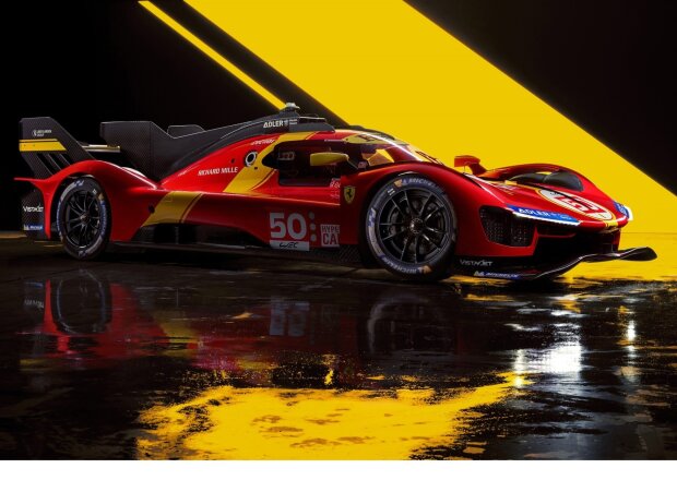 Titel-Bild zur News: Mit dem Ferrari 499P will Ferrari in Le Mans und der WEC gewinnen