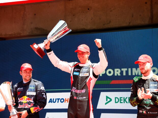 Podium: 1. Nico Müller, 2. Felipe Fraga, 3. Mirko Bortolotti