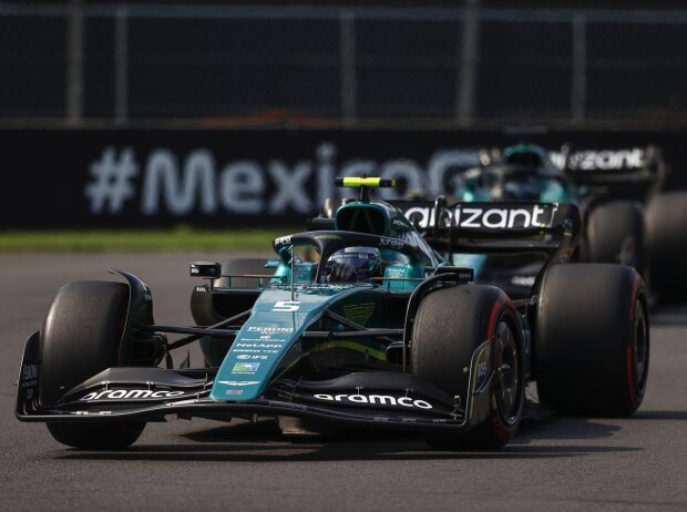 Titel-Bild zur News: Sebastian Vettel erlebte in Mexiko ein Rennen zum Vergessen