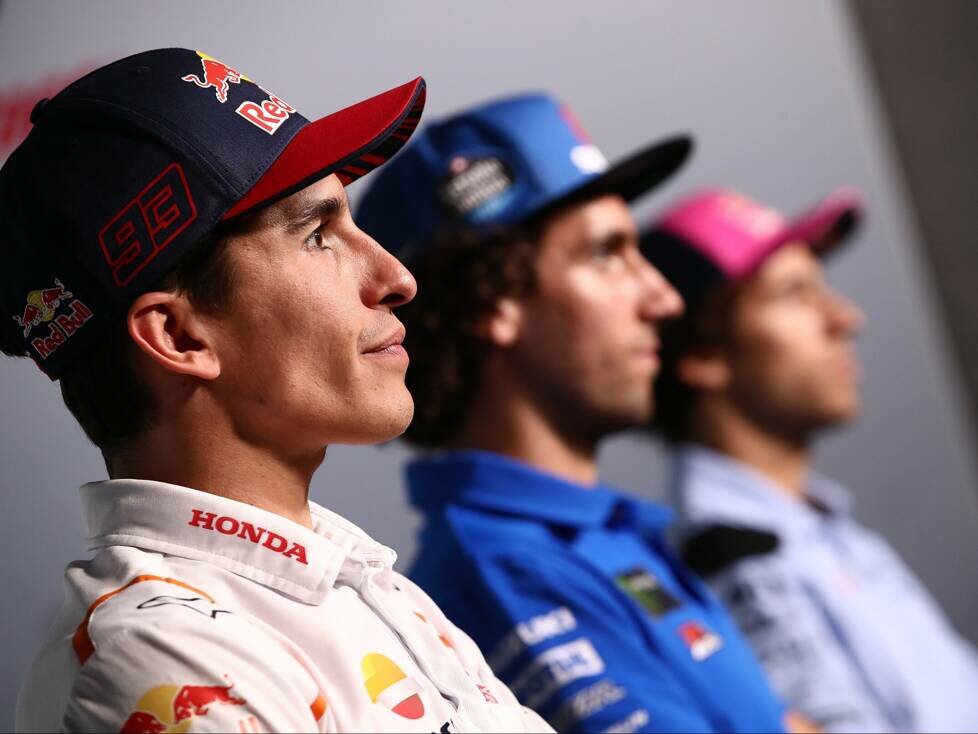 Marc Marquez, Alex Rins, Enea Bastianini