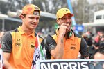 Lando Norris (McLaren) und Daniel Ricciardo (McLaren) 