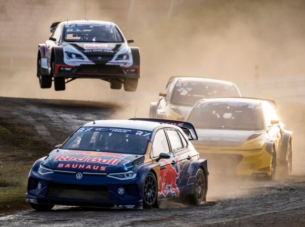 Johan Kristoffersson, Marcus Grönholm Johan Kristoffersson, Marcus Grönholm