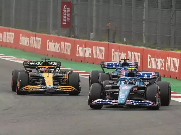 Esteban Ocon, Fernando Alonso, Daniel Ricciardo Titel-Bild zur News: Esteban Ocon, Fernando Alonso, Daniel Ricciardo