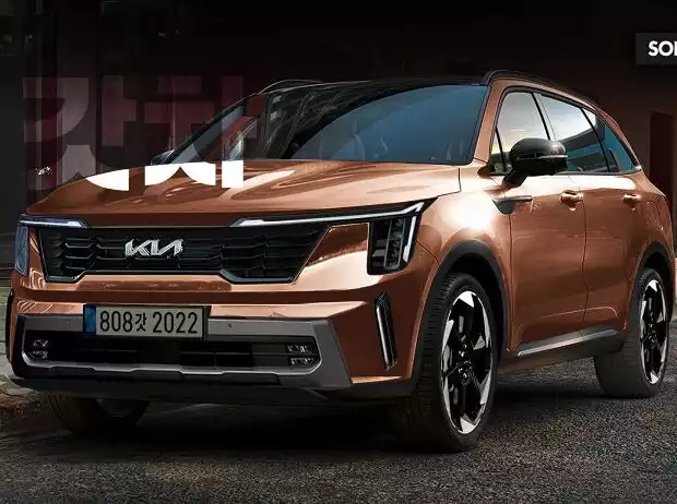 Kia Sorento (2024) Facelift-Rendering Titel-Bild zur News: Kia Sorento (2024) Facelift-Rendering