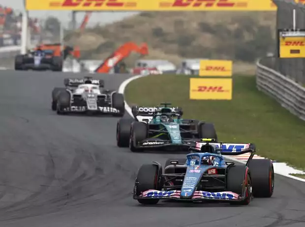 Titel-Bild zur News: Esteban Ocon, Lance Stroll, Pierre Gasly