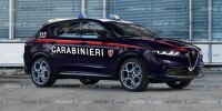 Alfa Romeo Tonale Carabinieri, das Rendering von Motor1.com