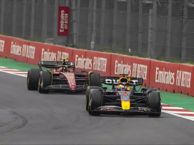 Max Verstappen, Carlos Sainz Titel-Bild zur News: Max Verstappen, Carlos Sainz