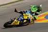 Bild zum Inhalt: MotoGP Valencia 2006: Als Rossis WM-Feier wieder abgebaut werden musste