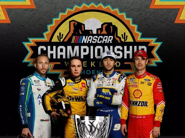 NASCAR Cup-Finalteilnehmer 2022: Ross Chastain, Christopher Bell, Chase Elliott, Joey Logano Titel-Bild zur News: NASCAR Cup-Finalteilnehmer 2022: Ross Chastain, Christopher Bell, Chase Elliott, Joey Logano