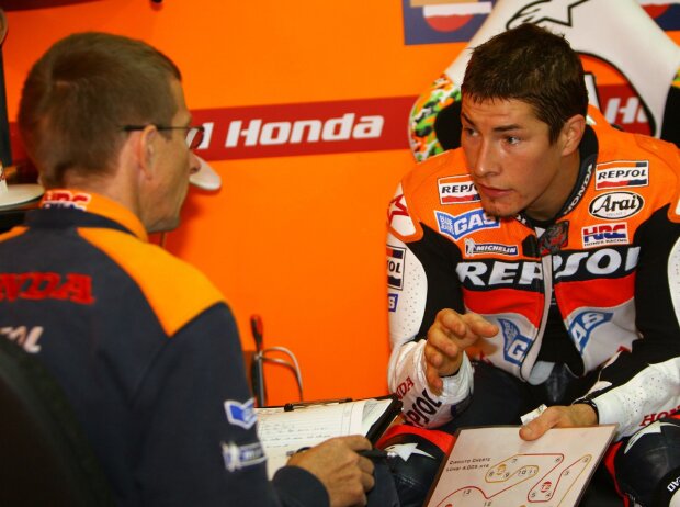 Nicky Hayden; Pete Benson