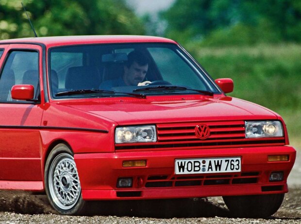 Titel-Bild zur News: Volkswagen Rallye Golf 1989