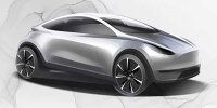 Baby-Tesla (Designgrafik)