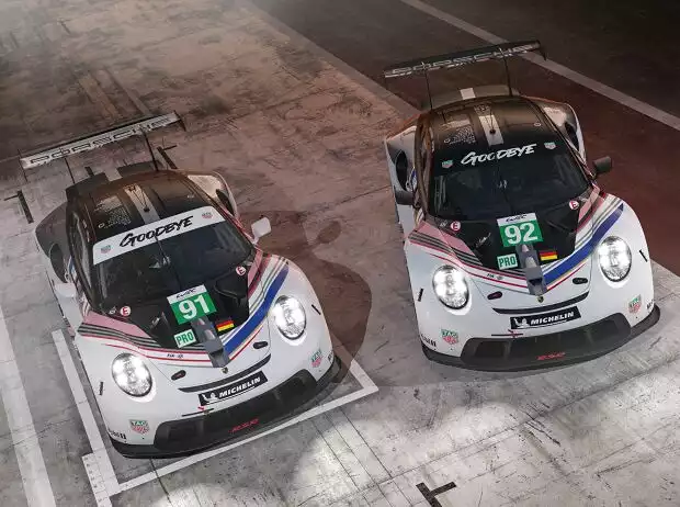 Titel-Bild zur News: WEC, 2022, Bahrain, Porsche, Sonderlackierung