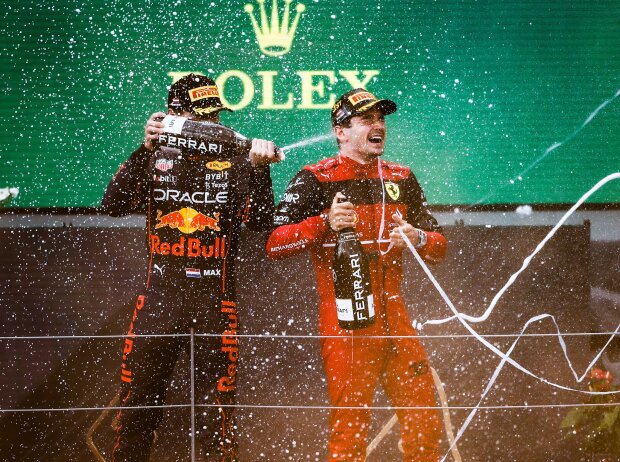 Max Verstappen, Charles Leclerc