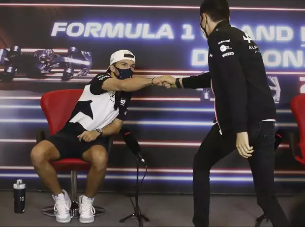 Titel-Bild zur News: Pierre Gasly, Esteban Ocon