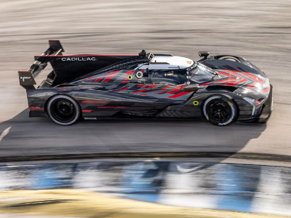 Cadillac V-LMDh, Testfahrten, Sebring